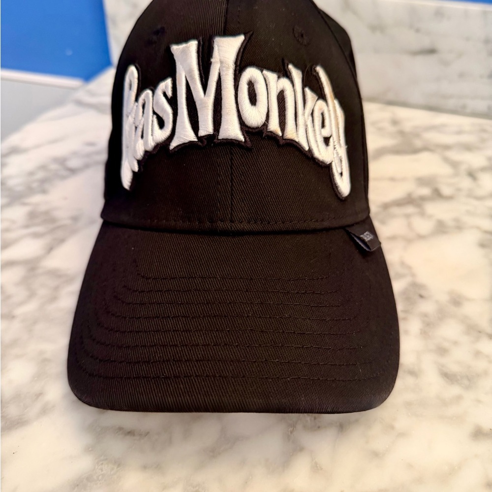 Gas Monkey Garage Black Hat – Fitted Medium - Large Embroidered Cap